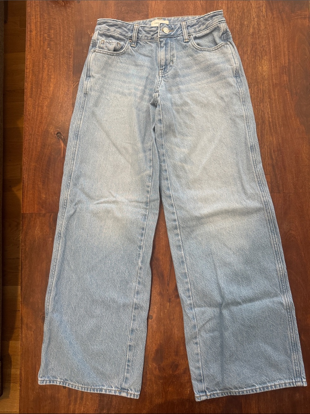 Pacsun Casey Low Rise Baggy Jeans Light Wash